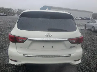 2017 Infiniti QX60 with VIN 5N1DL0MM3HC523024, listed as a Copart auction lot 50169055 with 81,521 mi miles and Salvage Title. Bid and sale history available at carsss.com. Image 6.