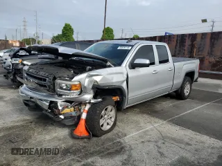 2015 GMC Sierra 1500 SLE z VIN 1GTR1UEC6FZ311225, wystawiony jako Copart lot #55639745 z przebiegiem 108 137 mil mil oraz Szkoda całkowita • Salvage title. Historia ofert i sprzedaży dostępna na DreamBid. Obrazek 1.