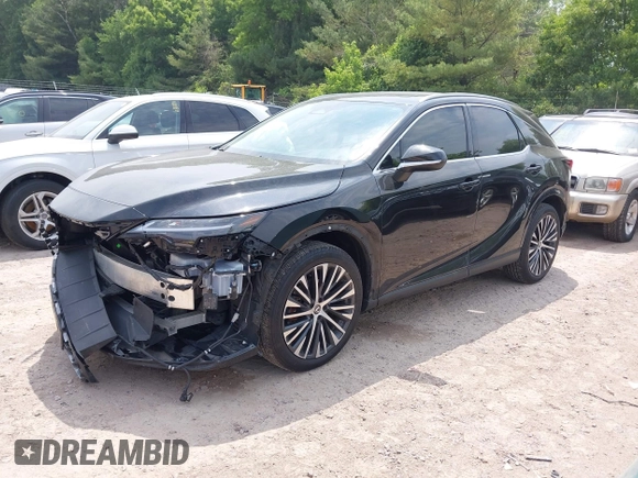 2023 Lexus RX 350 with VIN 2T2BAMCA6PC021707, listed as a IAAI auction lot 42487717 with 30,008 mi miles and . Bid and sale history available at DreamBid. Image 17.