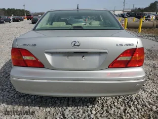 2003 Lexus LS 430 with VIN JTHBN30F530101697, listed as a Copart auction lot 48153815 with 123,414 mi miles and Salvage Title. Bid and sale history available at carsss.com. Image 6.