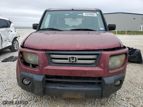 2008 Honda Element EX with VIN 5J6YH28778L014961, listed as a Copart auction lot 45246065 with 211,721 mi miles and Salvage Title. Bid and sale history available at carsss.com. Image 5.