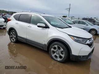 2019 Honda CR-V EX with VIN 5J6RW1H5XKA047555, listed as a Copart auction lot 42680614 with 51,115 mi miles and Salvage Title. Bid and sale history available at carsss.com. Image 4.