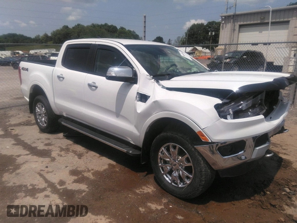 2022 Ford Ranger XL with VIN 1FTER4FH6NLD42929, listed as a IAAI auction lot 36644866 with 10,542 mi miles. Bid and sale history available at carsss.com. Image 1.