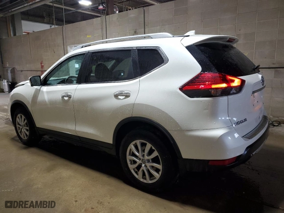 2017 Nissan Rogue SL with VIN 5N1AT2MVXHC747463, listed as a Copart auction lot 54387205 with 56,073 mi miles and Salvage Title. Bid and sale history available at carsss.com. Image 2.