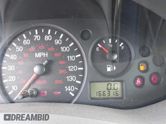 2005 Ford Focus S with VIN 1FAFP34N95W233320, listed as a IAAI auction lot 42071851 with 166,316 mi miles. Bid and sale history available at carsss.com. Image 7.