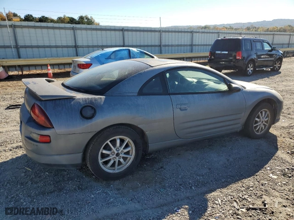 2002 Mitsubishi Eclipse GS with VIN 4A3AC44G12E090854, listed as a Copart auction lot 76530674 with 228,573 mi miles and Clean Title. Bid and sale history available at carsss.com. Image 3.