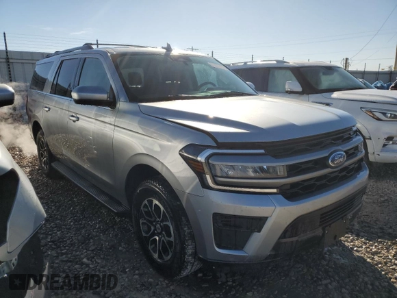 2024 Ford Expedition Max XLT with VIN 1FMJK1J81REA10010, listed as a Copart auction lot 47220685 with 28,153 mi miles and Clean Title. Bid and sale history available at DreamBid. Image 4.