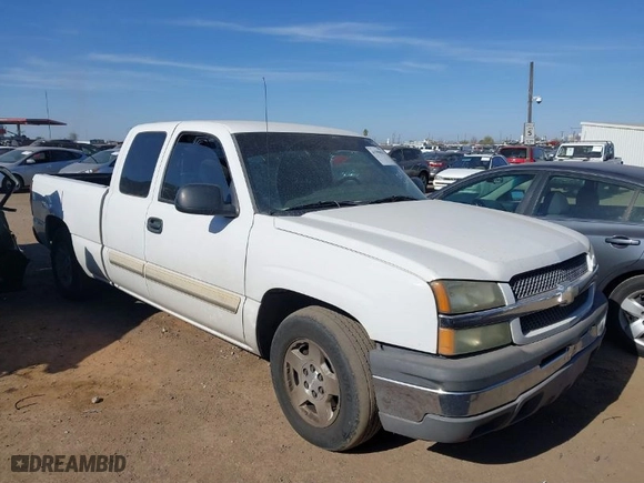 2005 Chevrolet Silverado 1500 LS with VIN 2GCEC19V351281059, listed as a IAAI auction lot 41590032 with 287,525 mi miles. Bid and sale history available at carsss.com. Image 1.