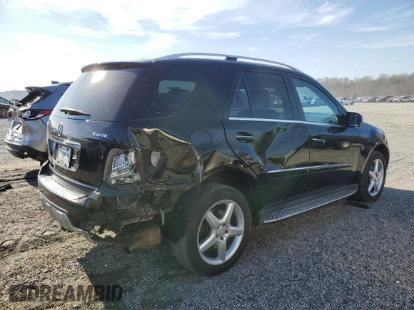 2010 Mercedes-Benz M 550 with VIN 4JGBB7CB4AA533176, listed as a Copart auction lot 49954325 with 165,620 mi miles and Salvage Title. Bid and sale history available at DreamBid. Image 3.