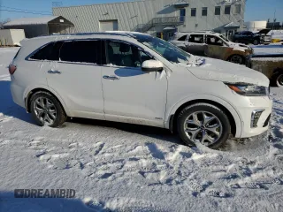2019 Kia Sorento SX Limited with VIN 5XYPKDA57KG443558, listed as a Copart auction lot 88900285 with 140,827 mi miles and Salvage Title. Bid and sale history available at carsss.com. Image 4.