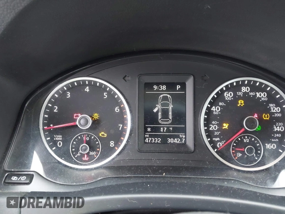 2018 Volkswagen Tiguan with VIN WVGBV7AX0JK000306, listed as a IAAI auction lot 41540745 with 47,322 mi miles and . Bid and sale history available at DreamBid. Image 7.