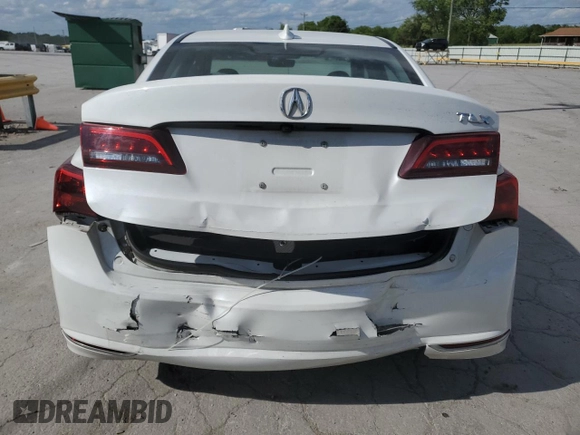2017 Acura TLX w/Technology Pkg with VIN 19UUB1F59HA001644, listed as a Copart auction lot 50865353 with 67,384 mi miles. Bid and sale history available at carsss.com. Image 6.