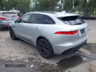 2017 Jaguar F-Pace S with VIN SADCM2BV6HA892108, listed as a IAAI auction lot 42034100 with 101,380 mi miles and . Bid and sale history available at DreamBid. Image 3.