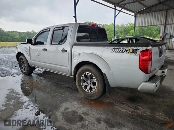 2018 Nissan Frontier SV with VIN 1N6AD0EV6JN744362, listed as a Copart auction lot 58524385 with 117,667 mi miles and Salvage title. Bid and sale history available at DreamBid. Image 2.