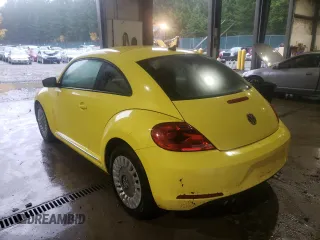 2014 Volkswagen Beetle 2.5L w/Sun with VIN 3VWJP7AT7EM605961, listed as a Copart auction lot 64607651 with 60,819 mi miles and Salvage Title. Bid and sale history available at DreamBid. Image 3.