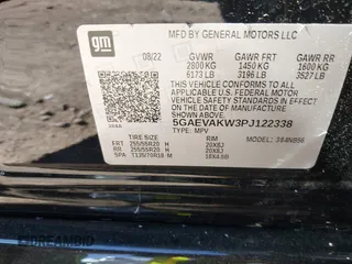 2023 Buick Enclave Essence with VIN 5GAEVAKW3PJ122338, listed as a IAAI auction lot 41819820 with 56,178 mi miles and . Bid and sale history available at DreamBid. Image 9.