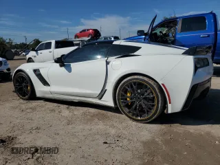 2019 Chevrolet Corvette Z06 2LZ with VIN 1G1YS2D67K5602867, listed as a Copart auction lot 73980204 with 0 mi miles and Non Repairable. Bid and sale history available at carsss.com. Image 2.