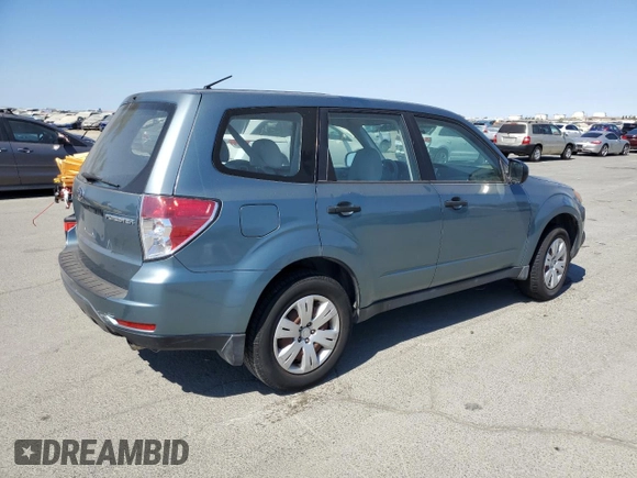 2009 Subaru Forester X with VIN JF2SH61619H757609, listed as a Copart auction lot 65048765 with 106,139 mi miles and Salvage title. Bid and sale history available at DreamBid. Image 3.