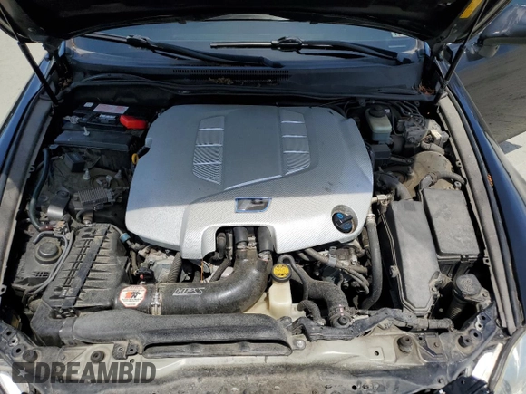 2008 Lexus IS F with VIN JTHBP262785004567, listed as a Copart auction lot 54550015 with 190,746 mi miles and Salvage Title. Bid and sale history available at carsss.com. Image 11.