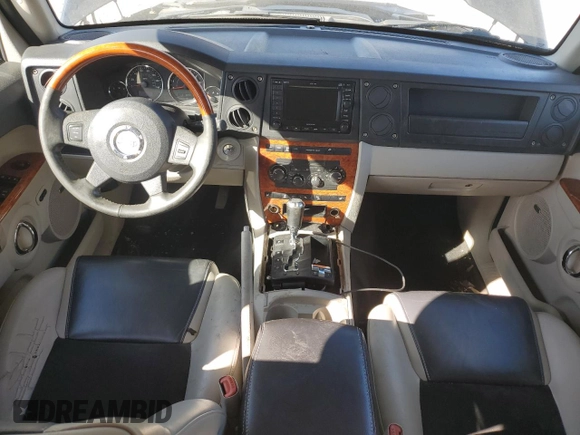 2007 Jeep Commander Overland with VIN 1J8HG68207C610814, listed as a Copart auction lot 41726555 with 211,502 mi miles and Salvage title. Bid and sale history available at DreamBid. Image 8.