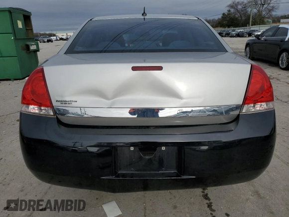 2006 Chevrolet Impala LS z VIN 2G1WB58K769173206, wystawiony jako Copart lot #85303964 z przebiegiem 278 620 mil mil oraz Czysty tytuł • Clean title. Historia ofert i sprzedaży dostępna na DreamBid. Obrazek 6.