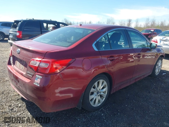 2015 Subaru Legacy Premium with VIN 4S3BNAC6XF3051836, listed as a IAAI auction lot 42146710 with 160,491 mi miles and . Bid and sale history available at DreamBid. Image 4.