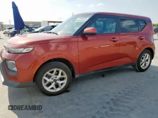 2021 Kia Soul LX with VIN KNDJ23AU6M7769990, listed as a Copart auction lot 53345575 with 80,937 mi miles and Salvage Title. Bid and sale history available at carsss.com. Image 1.