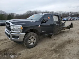 2020 Ram 2500 Tradesman with VIN 3C6UR5CL6LG115414, listed as a Copart auction lot 87443954 with 154,903 mi miles and Non Repairable. Bid and sale history available at carsss.com. Image 1.