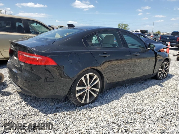 2017 Jaguar XE 35t Prestige with VIN SAJAK4BV6HA949302, listed as a Copart auction lot 51647995 with 61,695 mi miles and Salvage Title. Bid and sale history available at carsss.com. Image 3.