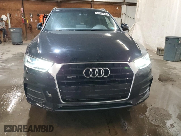 2017 Audi Q3 Premium with VIN WA1ECCFS7HR011053, listed as a Copart auction lot 50505645 with 78,842 mi miles and Salvage title. Bid and sale history available at DreamBid. Image 5.