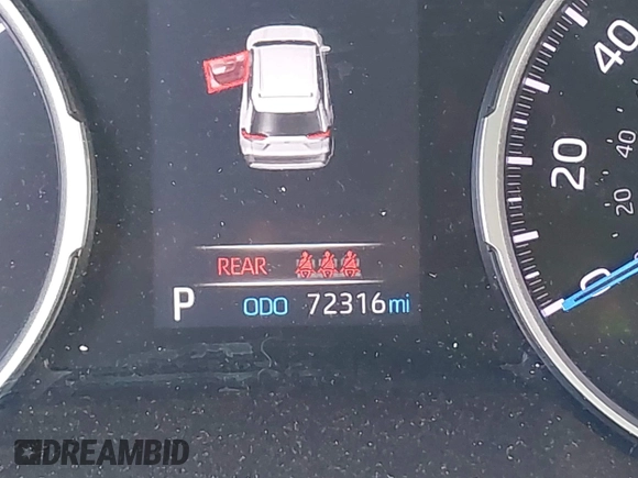 2021 Toyota RAV4 Hybrid XLE with VIN 4T3RWRFV5MU012238, listed as a IAAI auction lot 41943154 with 72,316 mi miles. Bid and sale history available at carsss.com. Image 15.