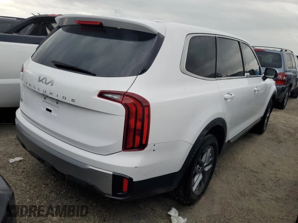 2023 Kia Telluride LX with VIN 5XYP24GC9PG329168, listed as a Copart auction lot 76594484 with Not provided miles and Salvage title. Bid and sale history available at DreamBid. Image 3.