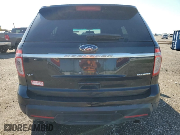 2014 Ford Explorer XLT with VIN 1FM5K7D83EGB35542, listed as a Copart auction lot 52088705 with 163,061 mi miles and Salvage title. Bid and sale history available at DreamBid. Image 6.