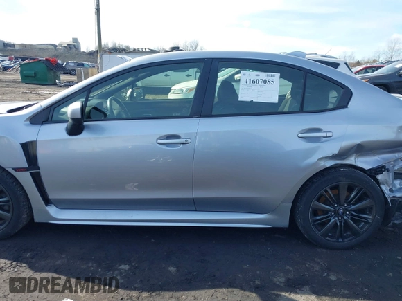 2017 Subaru WRX with VIN JF1VA1B65H9805435, listed as a IAAI auction lot 41607085 with 78,042 mi miles. Bid and sale history available at carsss.com. Image 14.