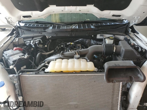 2023 Ford F-150 XL with VIN 1FTEW1CP9PKD19429, listed as a Copart auction lot 58021125 with 13,678 mi miles and Salvage title. Bid and sale history available at DreamBid. Image 11.