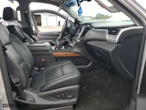 2018 Chevrolet Tahoe Premier with VIN 1GNSCCKC8JR150855, listed as a Copart auction lot 83774794 with 0 mi miles and Salvage Title. Bid and sale history available at carsss.com. Image 7.