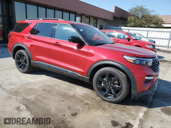 2024 Ford Explorer ST-Line с VIN 1FMSK8KH7RGA69658, выставлен на аукционе Copart как лот 71532604 с пробегом 7 741 миль миль и Списание • Salvage title. История ставок и продаж доступна на DreamBid. Изображение 4.