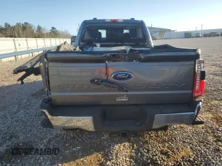 2024 Ford Super Duty F-250 SRW XL with VIN 1FT7W2BT5REF07525, listed as a Copart auction lot 46691705 with 0 mi miles and Salvage Title. Bid and sale history available at carsss.com. Image 6.