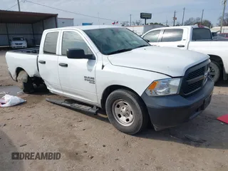 2020 Ram 1500 Classic Tradesman with VIN 1C6RR6FG0LS116724, listed as a IAAI auction lot 41566529 with 46,362 mi miles. Bid and sale history available at carsss.com. Image 1.