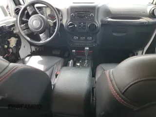 2018 Jeep Wrangler JK Unlimited Rubicon Recon with VIN 1C4BJWFG8JL816211, listed as a Copart auction lot 71461564 with 41,576 mi miles and Salvage Title. Bid and sale history available at carsss.com. Image 8.