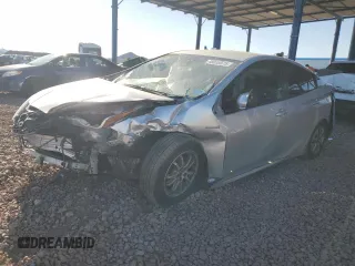 2019 Toyota Prius LE z VIN JTDL9RFU8K3000878, wystawiony jako Copart lot #49910575 z przebiegiem 169 918 mil mil oraz Szkoda całkowita • Salvage title. Historia ofert i sprzedaży dostępna na DreamBid. Obrazek 1.