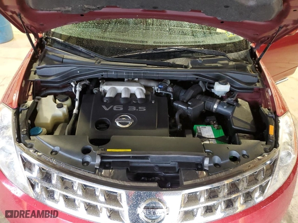2007 Nissan Murano SL with VIN JN8AZ08W17W659767, listed as a Copart auction lot 50869845 with 159,409 mi miles and Salvage Title. Bid and sale history available at carsss.com. Image 11.