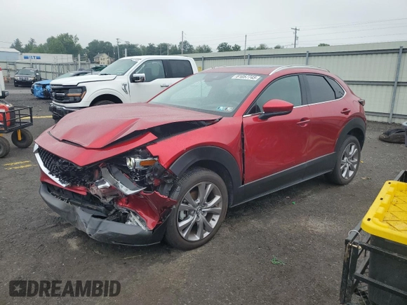 2021 Mazda CX-30 Premium with VIN 3MVDMBDL5MM212318, listed as a Copart auction lot 61057745 with 52,304 mi miles and Salvage title. Bid and sale history available at DreamBid. Image 1.