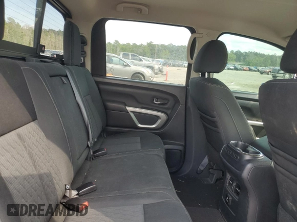 2018 Nissan Titan SV with VIN 1N6AA1E65JN509510, listed as a Copart auction lot 52459525 with 65,164 mi miles and Salvage Title. Bid and sale history available at carsss.com. Image 10.