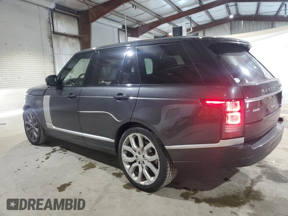 2017 Land Rover Range Rover z VIN SALGS2FE7HA337495, wystawiony jako Copart lot #77177204 z przebiegiem 75 573 mil mil oraz Szkoda całkowita • Salvage title. Historia ofert i sprzedaży dostępna na DreamBid. Obrazek 2.