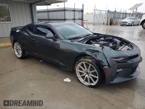 2016 Chevrolet Camaro 2SS with VIN 1G1FH1R78G0192988, listed as a Copart auction lot 44392245 with 19,319 mi miles and Salvage title. Bid and sale history available at DreamBid. Image 4.