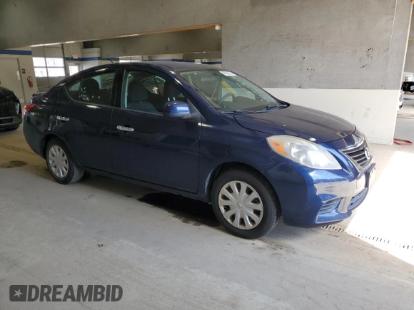 2014 Nissan Versa SV with VIN 3N1CN7AP0EK461009, listed as a Copart auction lot 47828175 with 125,832 mi miles and Clean Title. Bid and sale history available at DreamBid. Image 4.