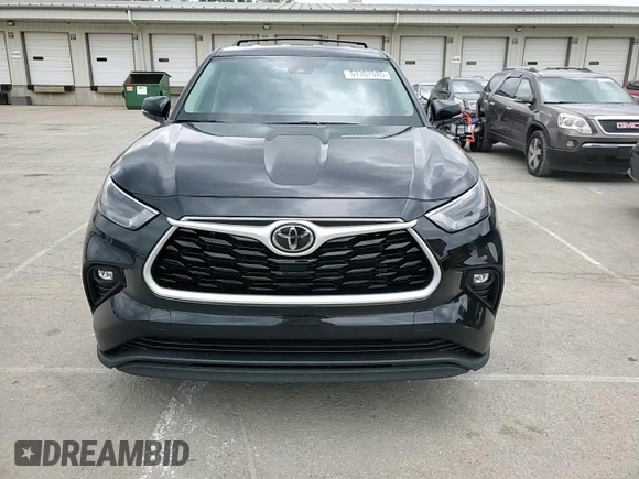 2023 Toyota Highlander L with VIN 5TDKDRAH7PS510309, listed as a Copart auction lot 57307045 with 57,410 mi miles and Salvage title. Bid and sale history available at DreamBid. Image 14.