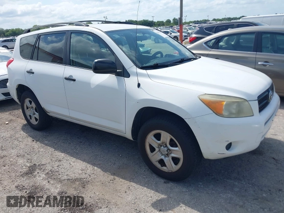 2008 Toyota RAV4 with VIN JTMZD33V386056494, listed as a IAAI auction lot 42103324 with 287,271 mi miles. Bid and sale history available at carsss.com. Image 1.