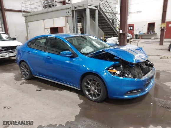 2016 Dodge Dart SE with VIN 1C3CDFAA9GD668110, listed as a IAAI auction lot 41556817 with 150,167 mi miles. Bid and sale history available at carsss.com. Image 1.